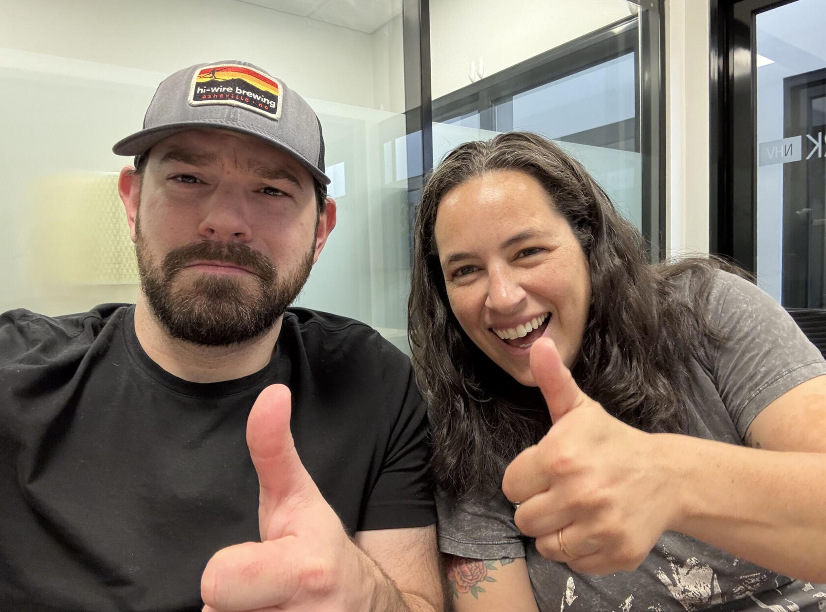 Eric and Nick Duo Consulting founders Erica Schneider and Nick Bennett.